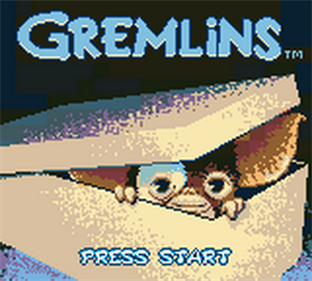 Gremlins Unleashed - Screenshot - Game Title Image