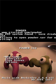 Powder - Screenshot - Game Title Image