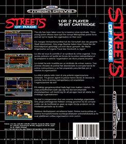 Streets of Rage - Box - Back - Reconstructed Image