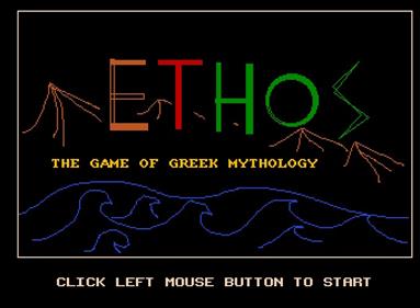 Ethos: The Game Of Greek Mythology - Screenshot - Game Title Image