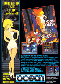 Cool World - Advertisement Flyer - Front Image