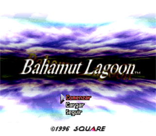 Bahamut Lagoon - Screenshot - Game Title Image