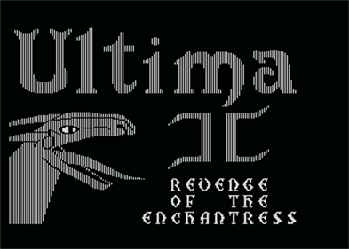 Ultima II: Revenge of the Enchantress - Screenshot - Game Title Image