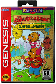 The Berenstain Bears' Camping Adventure - Box - Front - Reconstructed Image