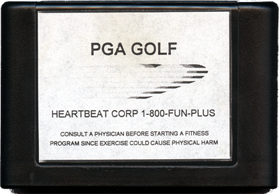 PGA Tour Golf II (HeartBeat) - Cart - Front Image