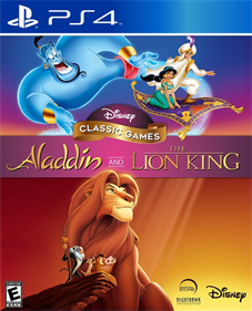 Disney Classic Games: Aladdin and The Lion King - Box - Front Image