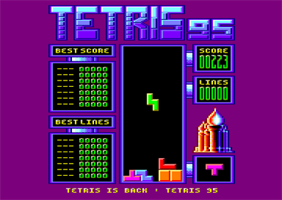 Tetris '95 - Screenshot - Gameplay Image