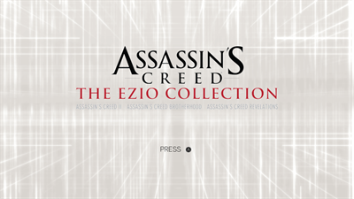 Assassin's Creed: The Ezio Collection - Screenshot - Game Title Image