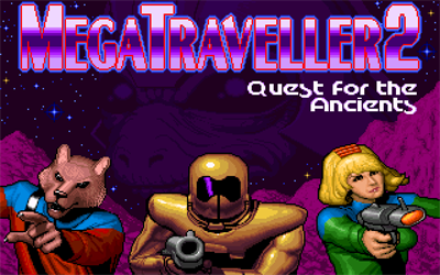 MegaTraveller 2: Quest for the Ancients - Screenshot - Game Title Image