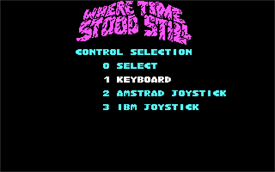 Where Time Stood Still - Screenshot - Game Title Image