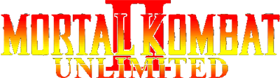 Mortal Kombat II Unlimited - Clear Logo Image