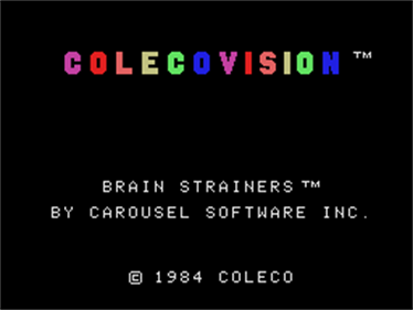 Brain Strainers - Screenshot - Game Title Image