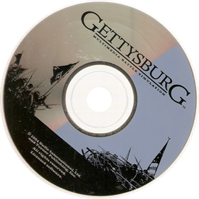 Gettysburg: Multimedia Battle Simulation - Disc Image