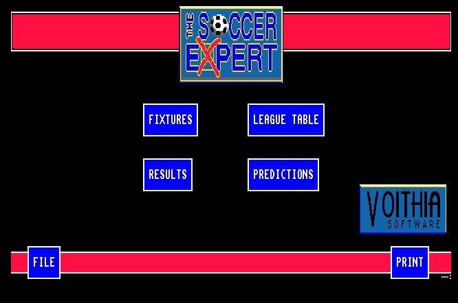 Soccer Expert: Season 1994-1995