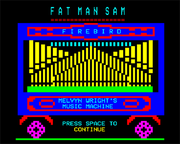 Fat Man Sam - Screenshot - Game Title Image