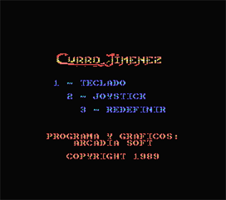 Curro Jimenez - Screenshot - Game Select Image