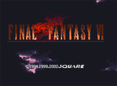 Final Fantasy VI - Screenshot - Game Title Image