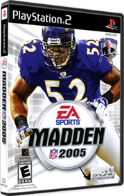 Madden NFL 2005 - Box - 3D Image