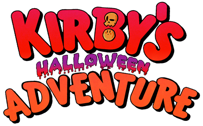 Kirby's Halloween Adventure - Clear Logo Image