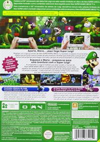 New Super Luigi U - Box - Back Image