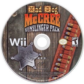 Mad Dog McCree: Gunslinger Pack - Disc Image