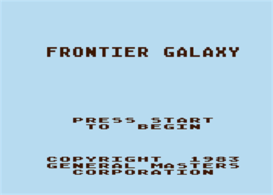 Frontier Galaxy - Screenshot - Game Title Image