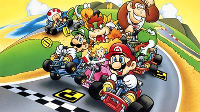 Super Mario Kart - Fanart - Background Image