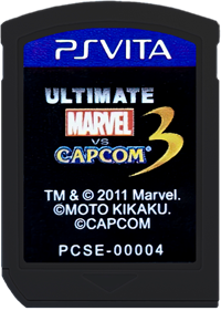 Ultimate Marvel Vs. Capcom 3 - Fanart - Cart - Front Image