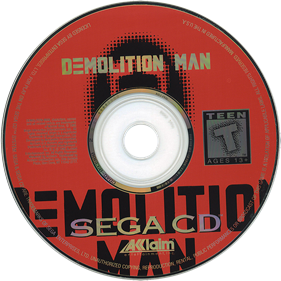 Demolition Man - Disc Image