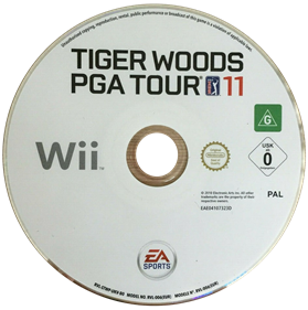 Tiger Woods PGA Tour 11 - Disc Image