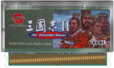 Sangokushi II for WonderSwan - Fanart - Cart - Front Image