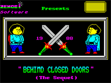 Behind Closed Doors 2: The Sequel - Screenshot - Game Title Image