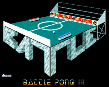 Battle Pong!!! - Screenshot - Game Title Image