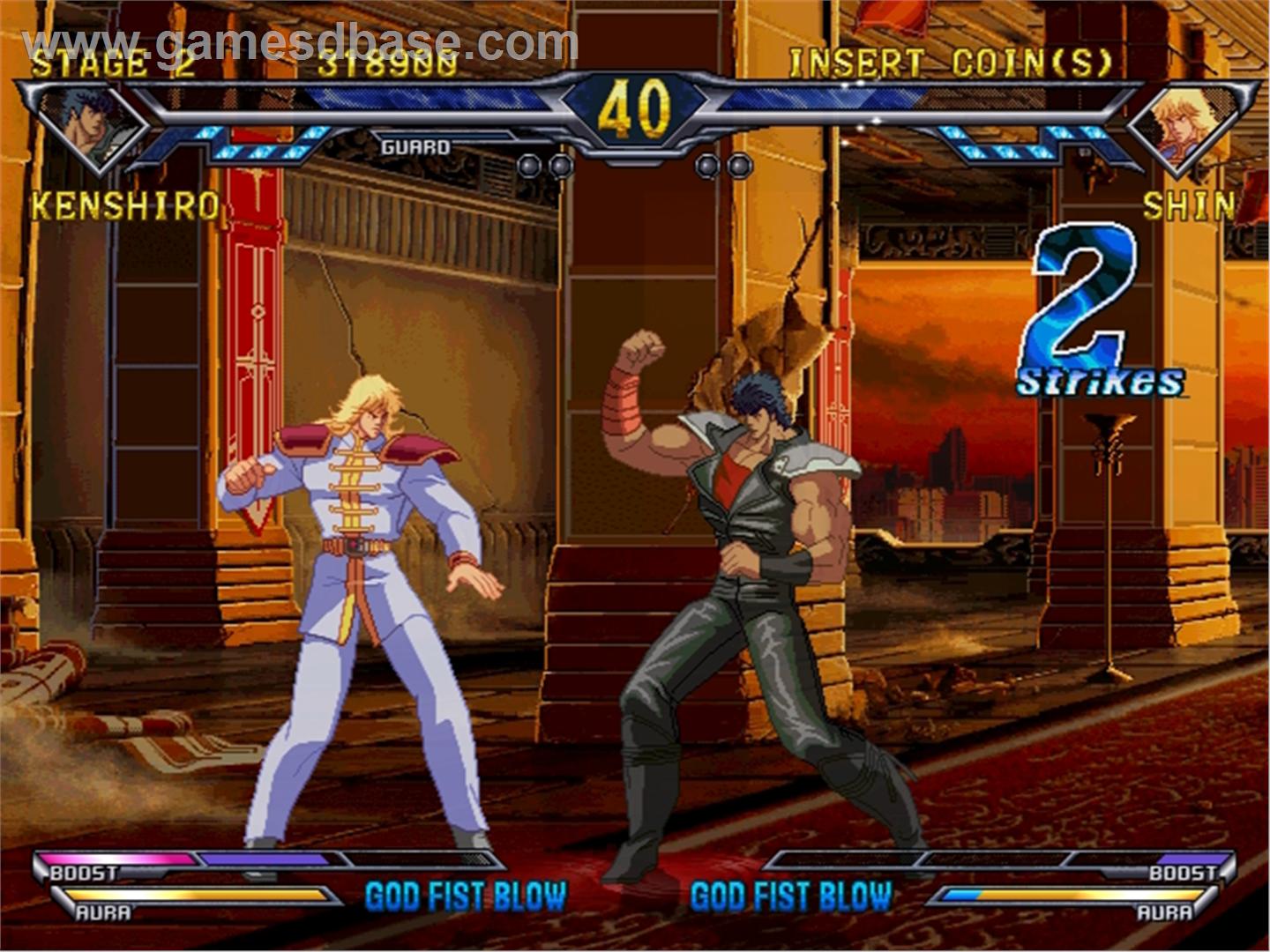 fist of the north star game looks cool