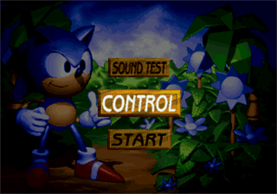 Sonic 3D Blast - Screenshot - Game Select Image