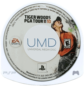 Tiger Woods PGA Tour 10 - Disc Image