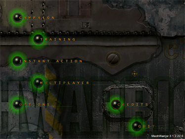 MechWarrior 3 - Screenshot - Game Select Image
