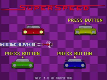 SuperSpeed Deluxe - Screenshot - Game Select Image