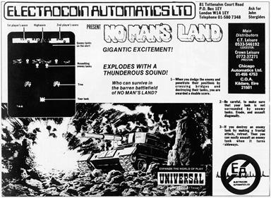 No Man's Land - Advertisement Flyer - Front Image