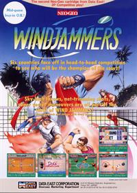 Windjammers - Advertisement Flyer - Front