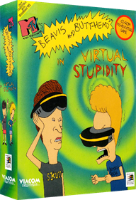 Beavis and Butt-Head in Virtual Stupidity - Box - 3D Image