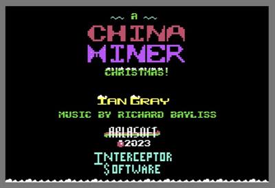 A China Miner Christmas - Screenshot - Game Title Image