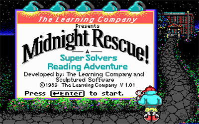 Super Solvers: Midnight Rescue! - Screenshot - Game Title