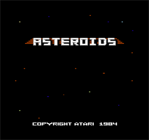 Asteroids - Screenshot - Game Title Image