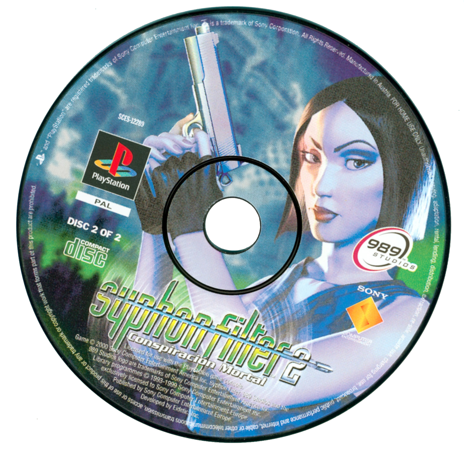 Different disc art for Syphon Filter 2 : r/gamecollecting