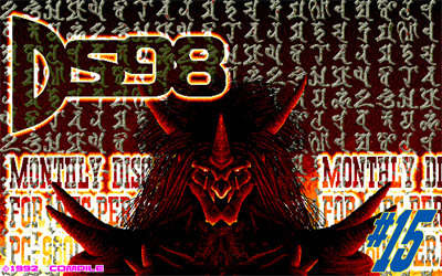 Disc Station 98 #15 - Screenshot - Game Title Image