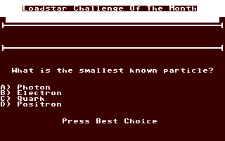 Loadstar Challenge