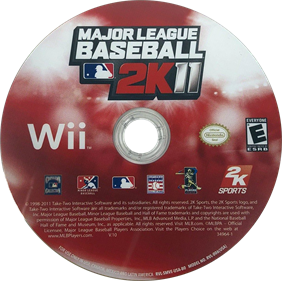 Major League Baseball 2K11 - Disc Image