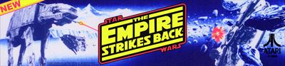 Star Wars: The Empire Strikes Back - Arcade - Marquee Image