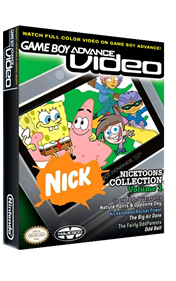 Game Boy Advance Video: Nicktoons Collection: Volume 2 - Box - 3D Image